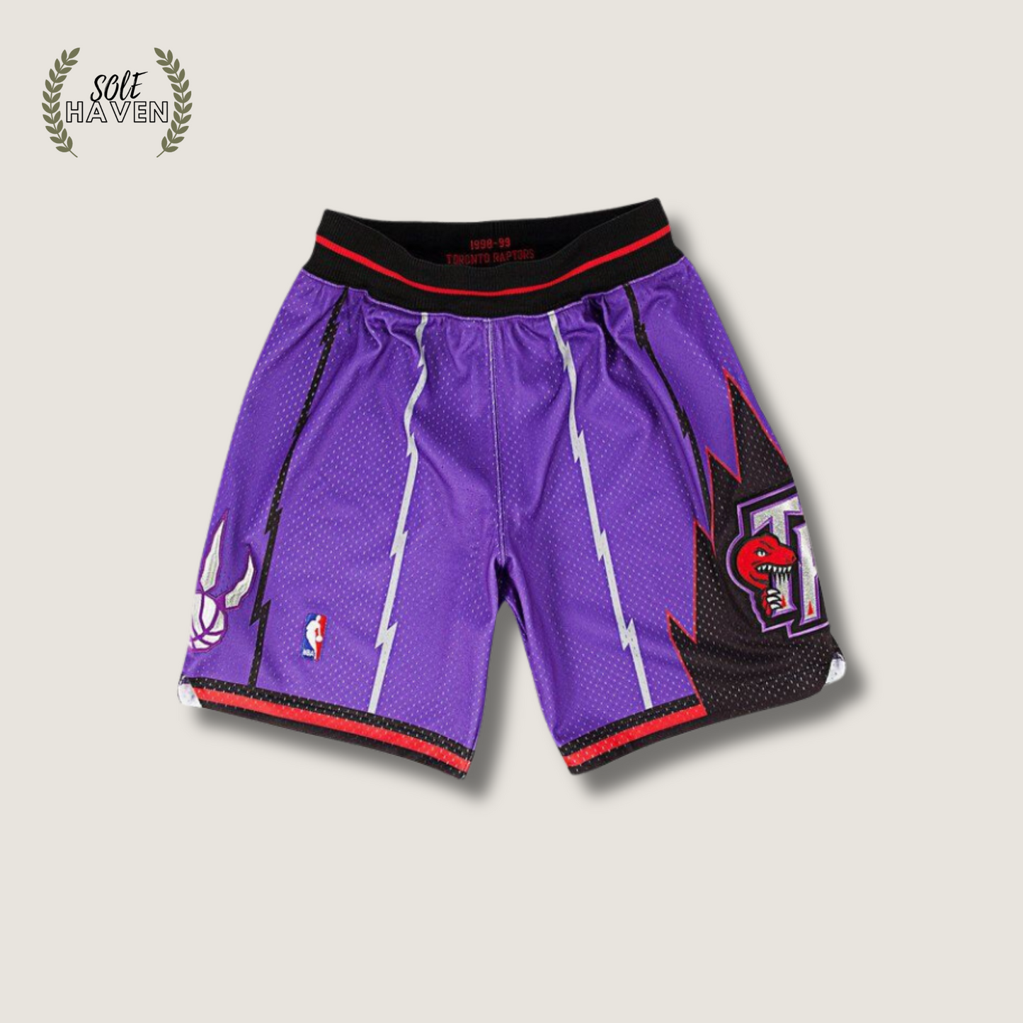 Toronto Raptors Purple Retro Edition Men Basketball Shorts