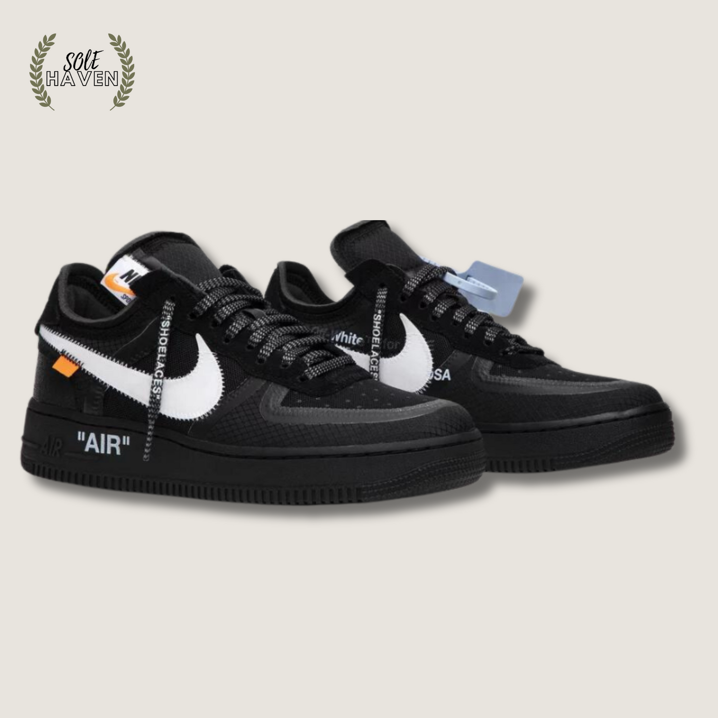 Off-White x Air Force 1 Low 'Black'
