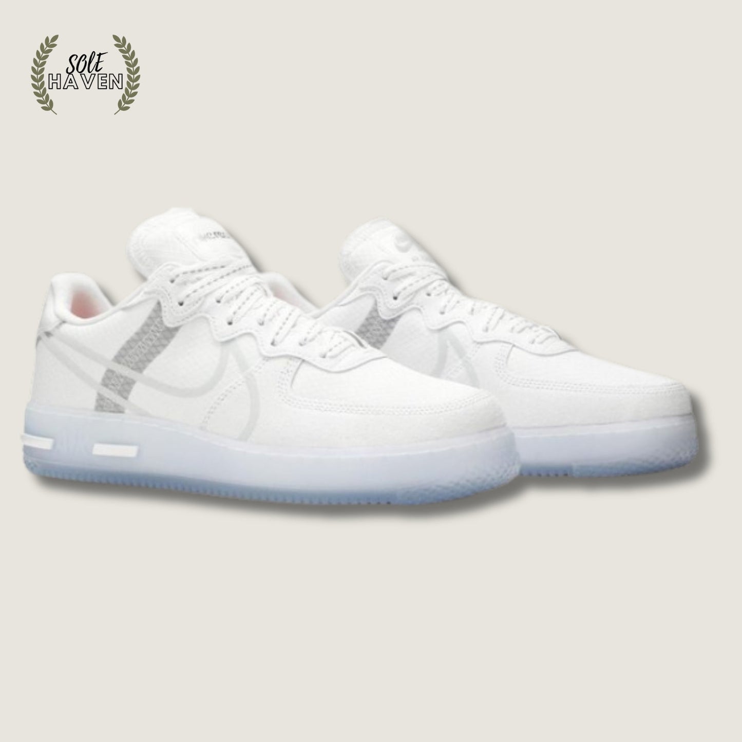 Air Force 1 React QS 'White Ice' - Sole HavenShoesNike