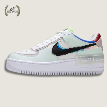 Air Force 1 Shadow SE 'Pixel Swoosh - Barely Green' - Sole HavenShoesNike