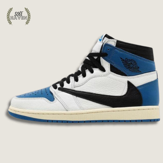 Air Jordan 1 High X Fragment x Travis Scott (Custom) - Sole HavenShoesNike