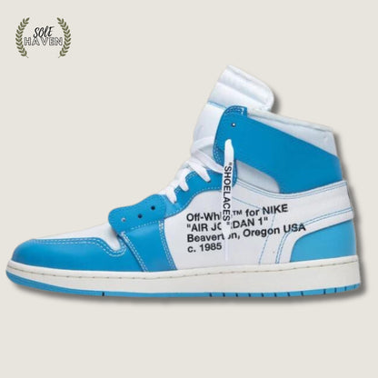 Air Jordan 1 High X Off White "UNC" - Sole HavenShoesNike