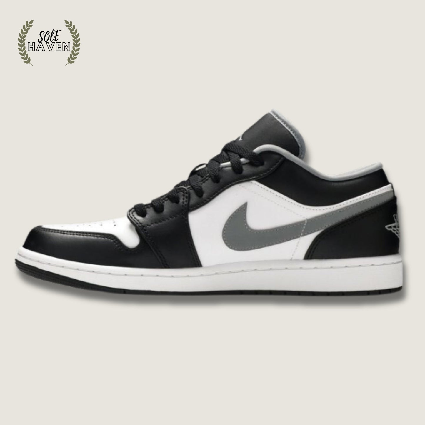 Air Jordan 1 Low 'Black Medium Grey' - Sole HavenShoesNike