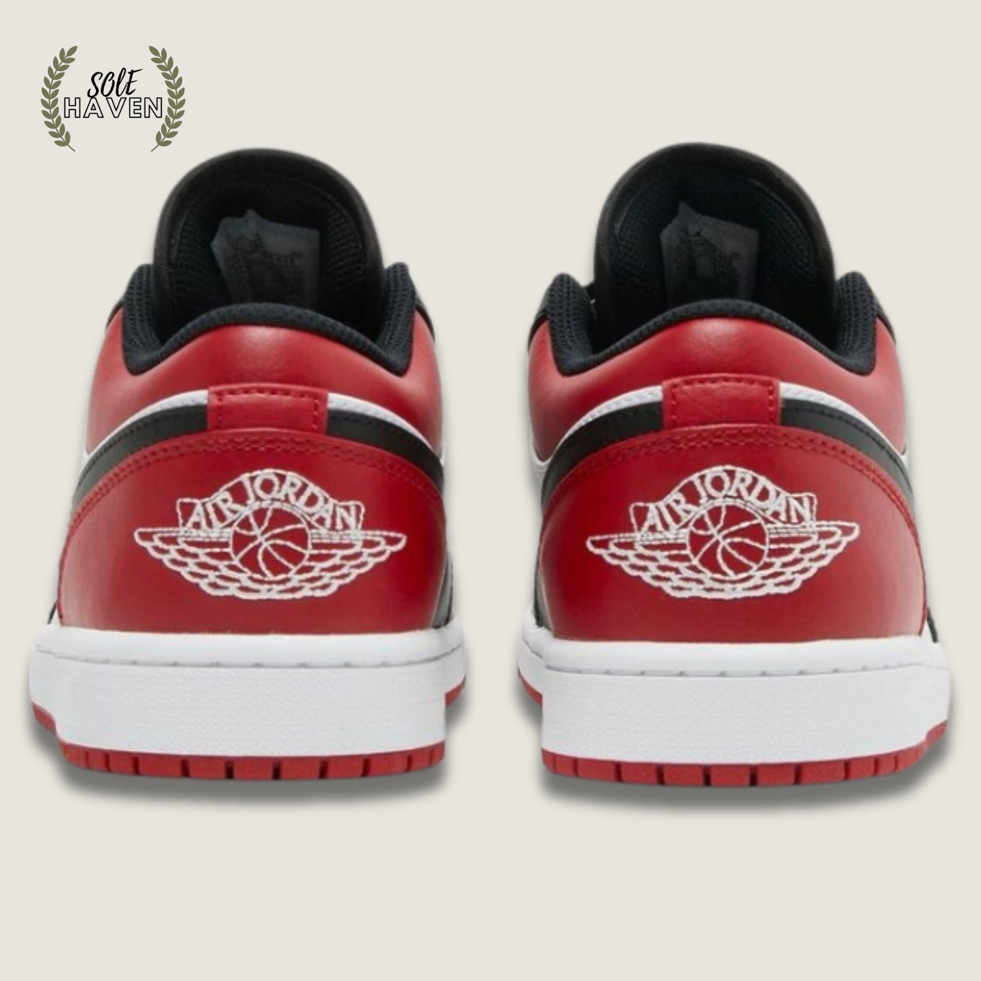 Air Jordan 1 Low 'Bred Toe' - Sole HavenShoesNike