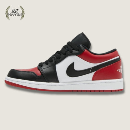 Air Jordan 1 Low 'Bred Toe' - Sole HavenShoesNike