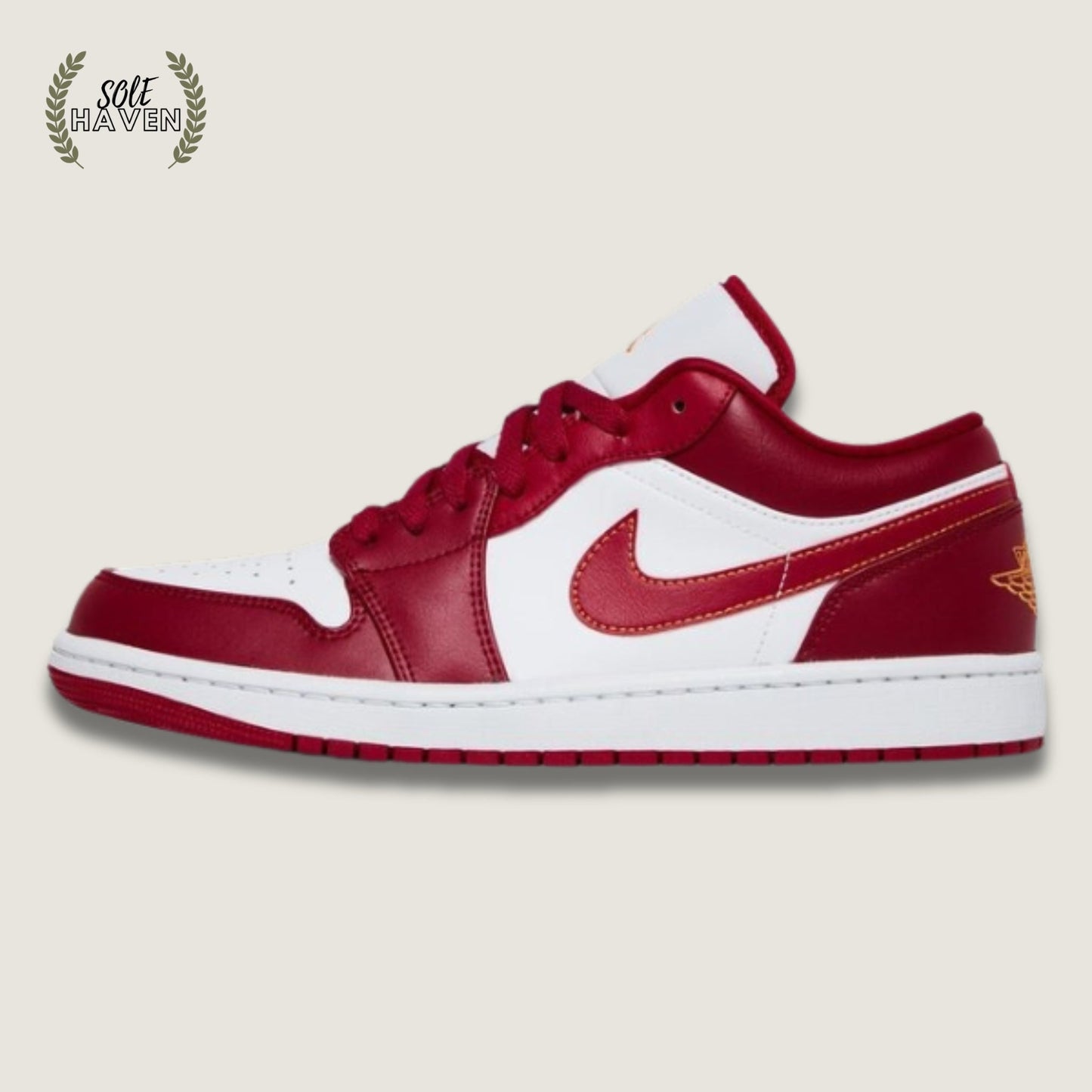 Air Jordan 1 Low 'Cardinal Red' - Sole HavenShoesNike