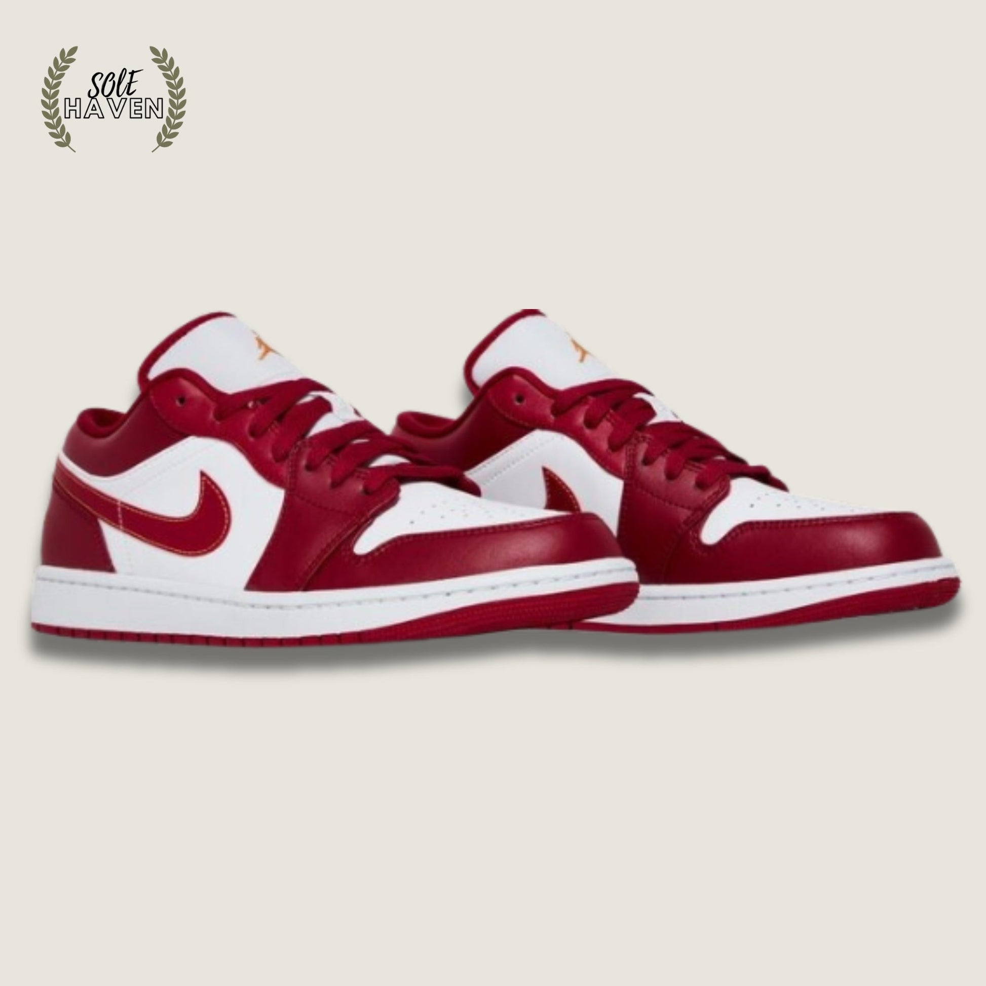 Air Jordan 1 Low 'Cardinal Red' - Sole HavenShoesNike