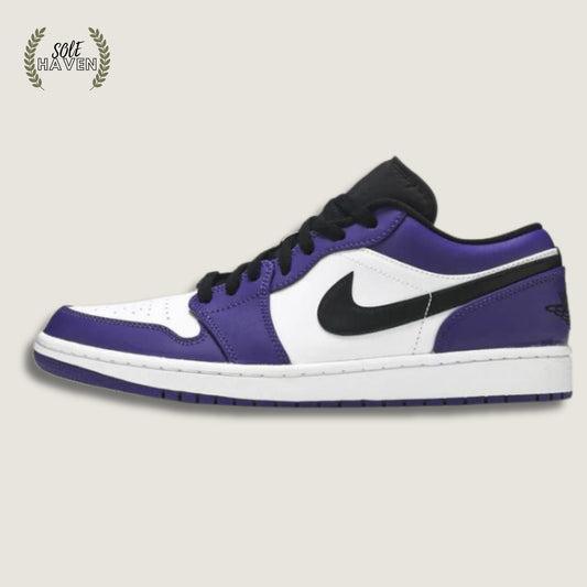 Air Jordan 1 Low Court Purple - Sole HavenJordansNike