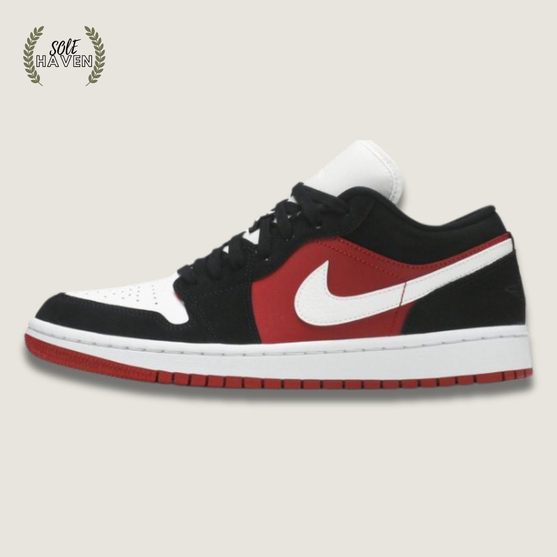 Air Jordan 1 Low 'Gym Red Black' - Sole HavenShoesNike