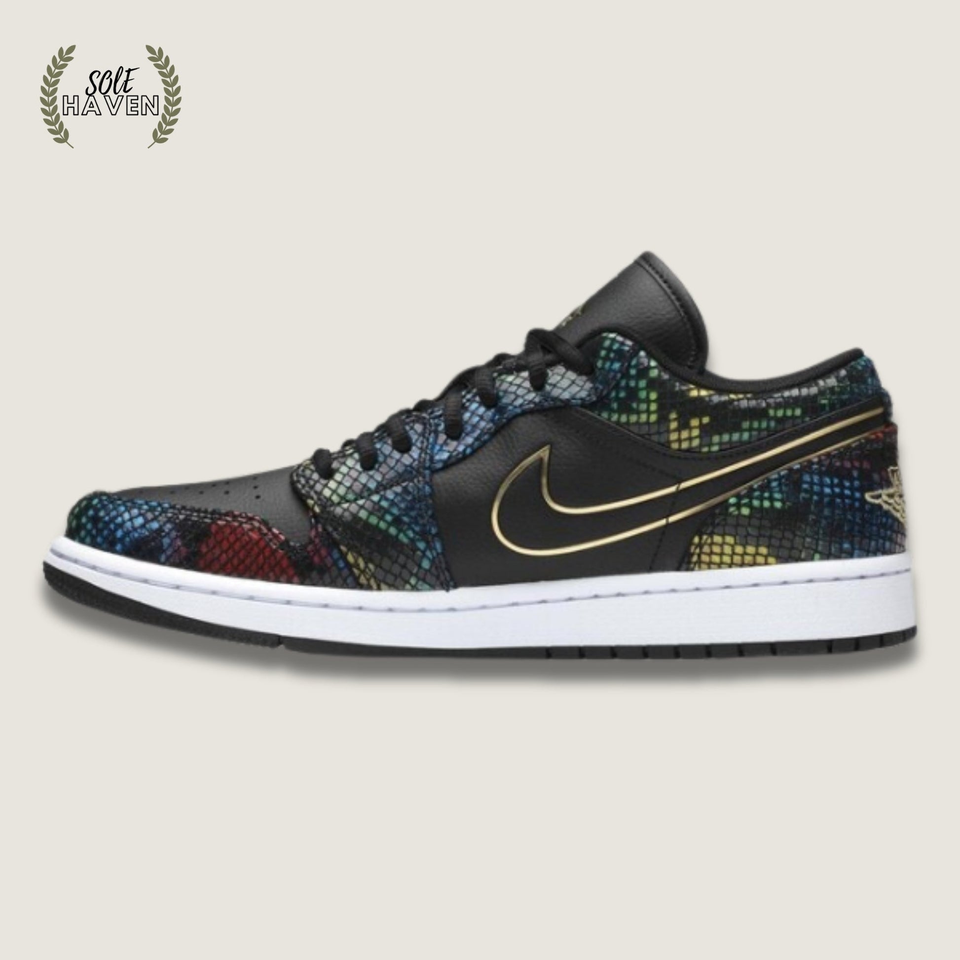 Air Jordan 1 Low 'Multi Snakeskin' - Sole HavenShoesNike