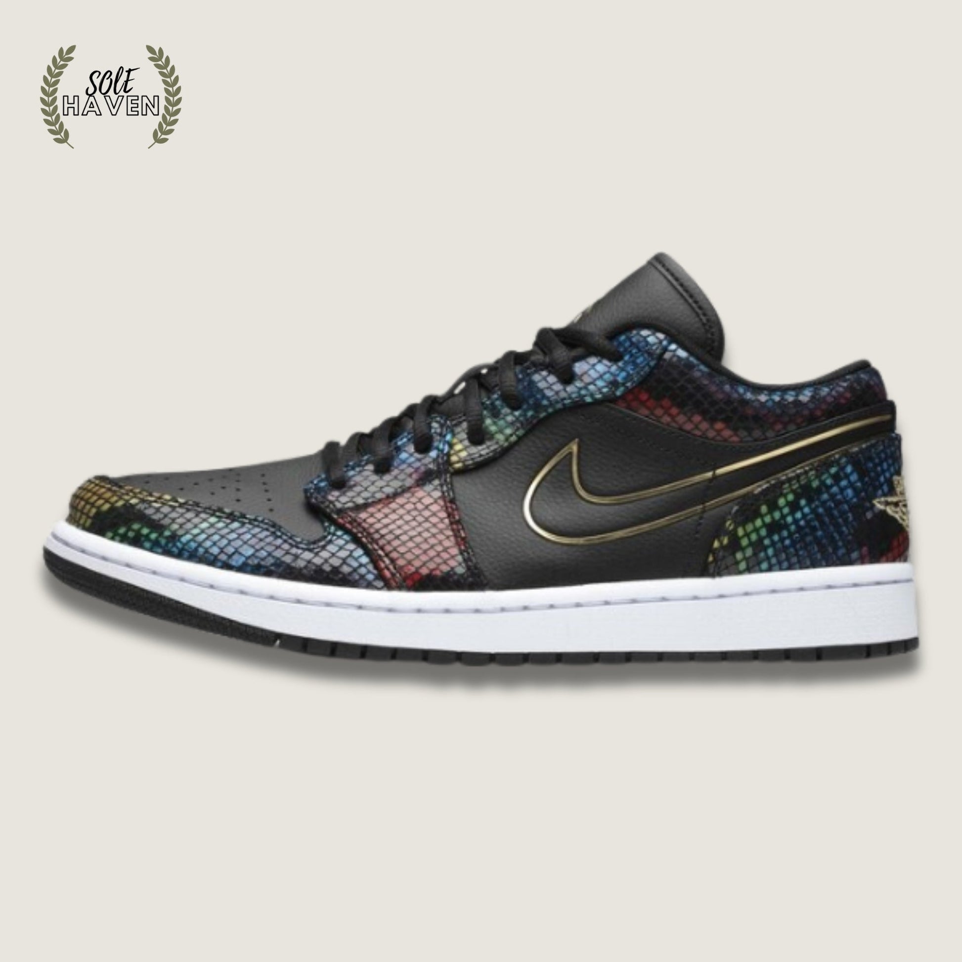 Air Jordan 1 Low 'Multi Snakeskin' - Sole HavenShoesNike