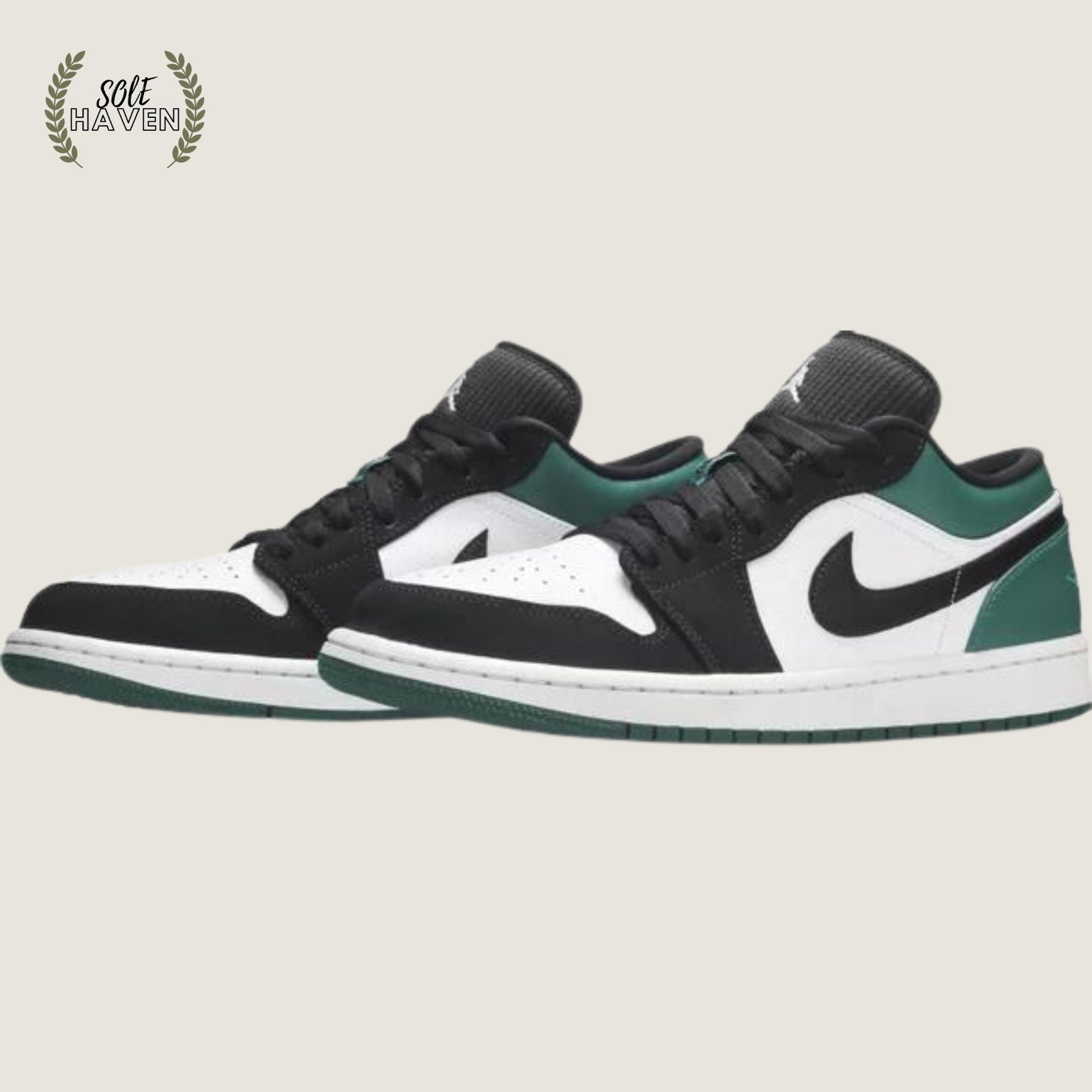 Air Jordan 1 Low Mystic Green - Sole HavenShoesNike