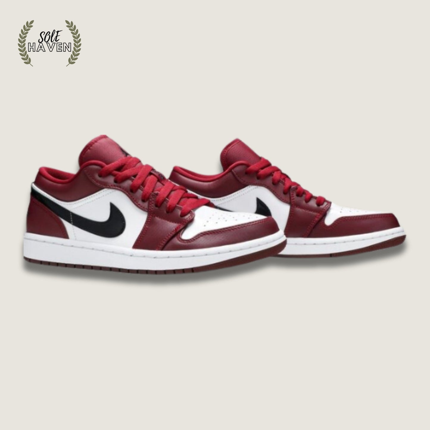 Air Jordan 1 Low 'Noble Red' - Sole HavenShoesNike