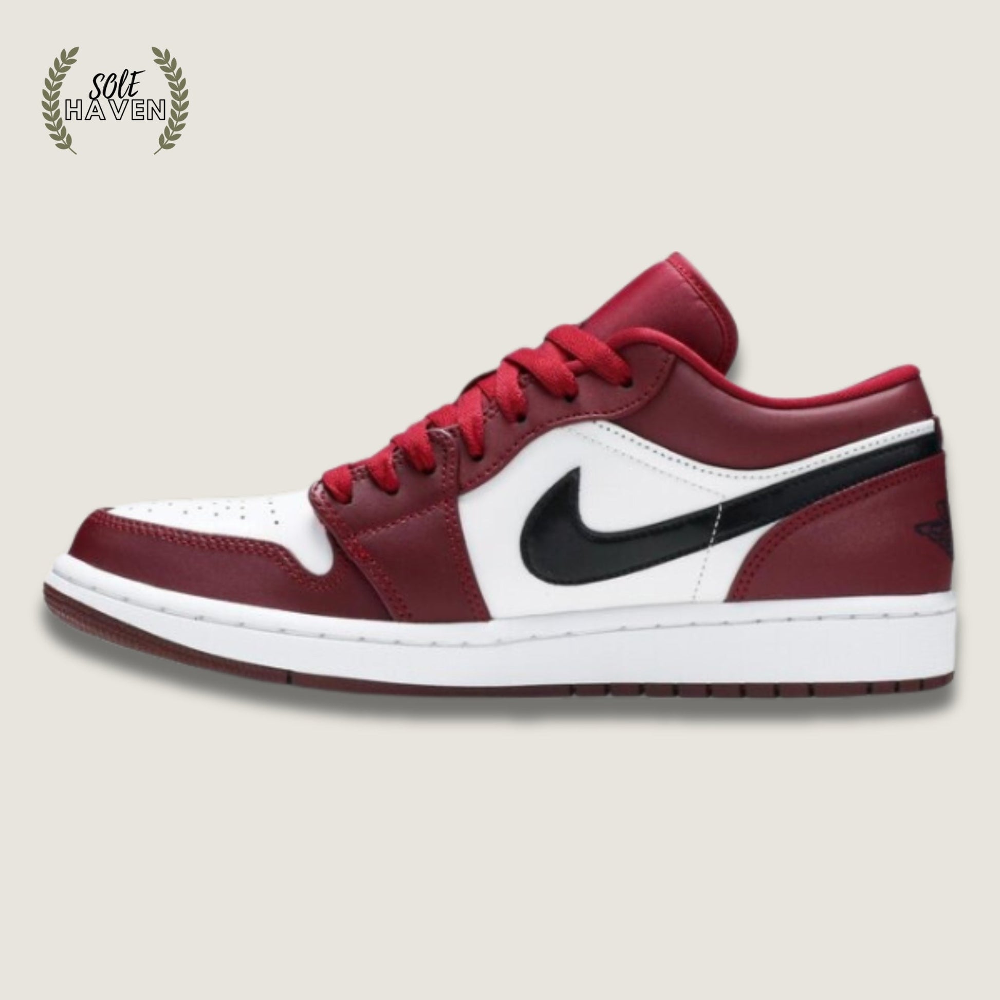 Air Jordan 1 Low 'Noble Red' - Sole HavenShoesNike