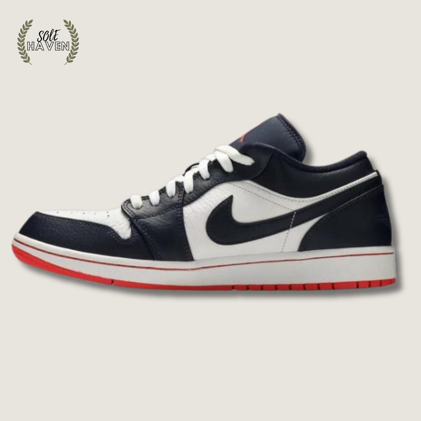 Air Jordan 1 Low Obsidian Ember Glow - Sole HavenShoesNike