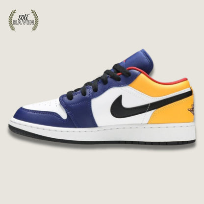 Air Jordan 1 Low 'Royal Yellow' - Sole HavenShoesNike