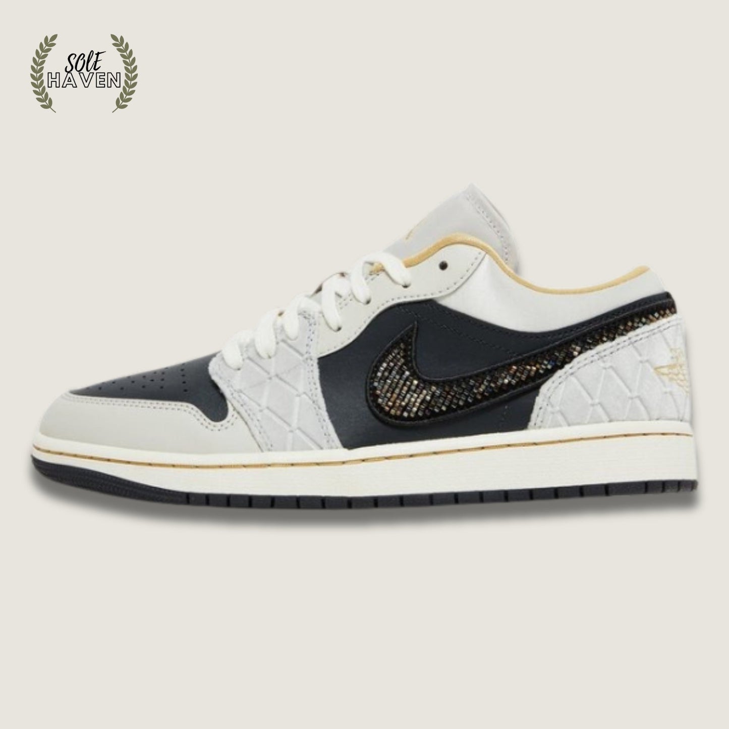 Air Jordan 1 Low SE 'Beaded Swoosh' - Sole HavenShoesNike