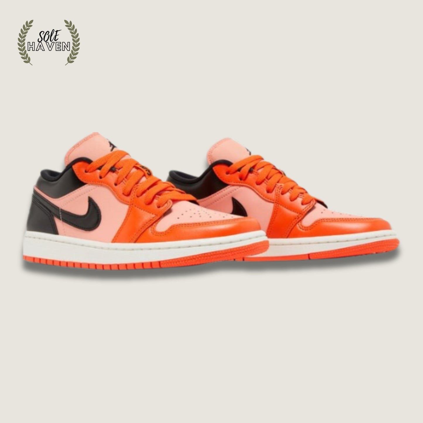 Air Jordan 1 Low SE 'Rush Orange Black' - Sole HavenShoesNike