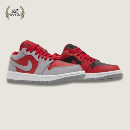 Air Jordan 1 Low SE 'Split - Gym Red Cement Grey' - Sole HavenShoesNike