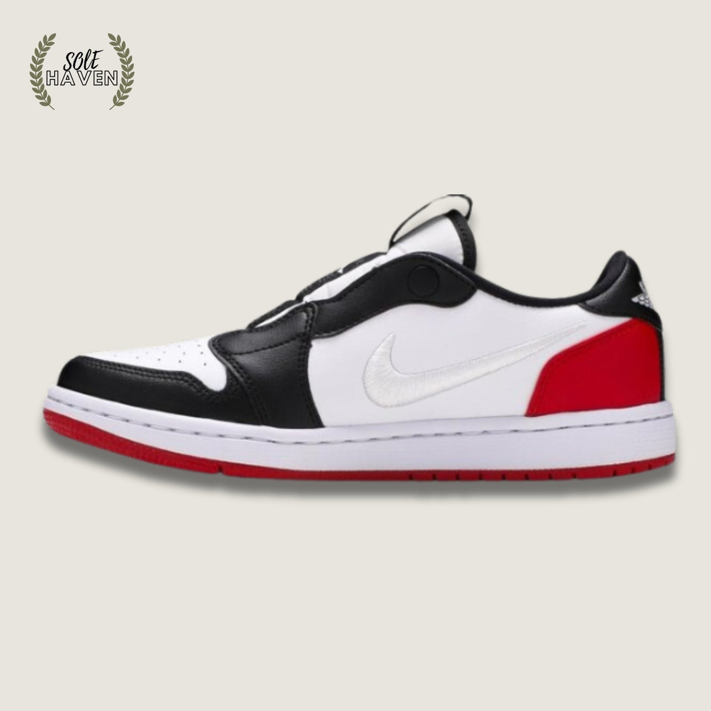 Air Jordan 1 Low Slip 'Black Toe' - Sole HavenShoesNike