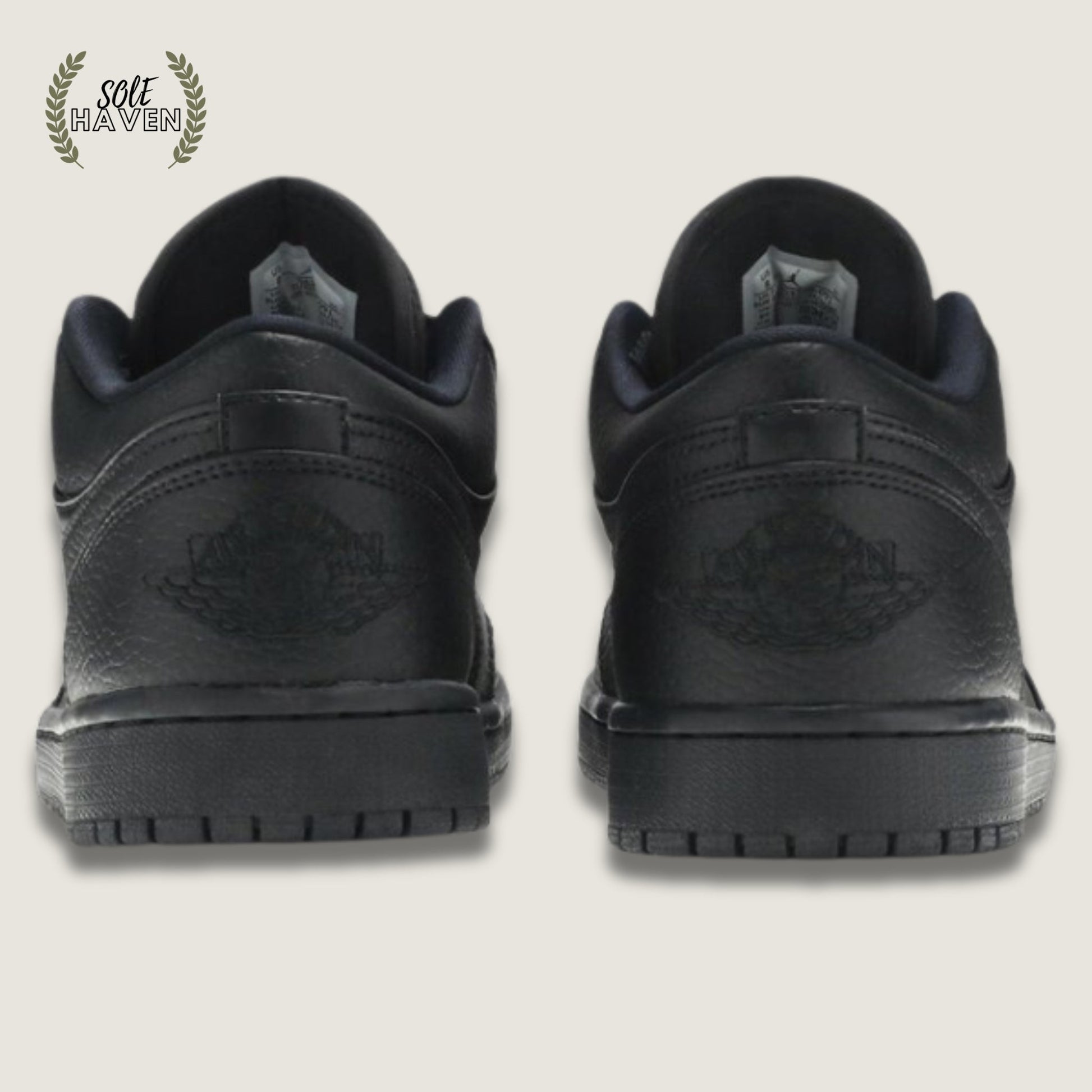 Air Jordan 1 Low 'Triple Black' - Sole HavenShoesNike