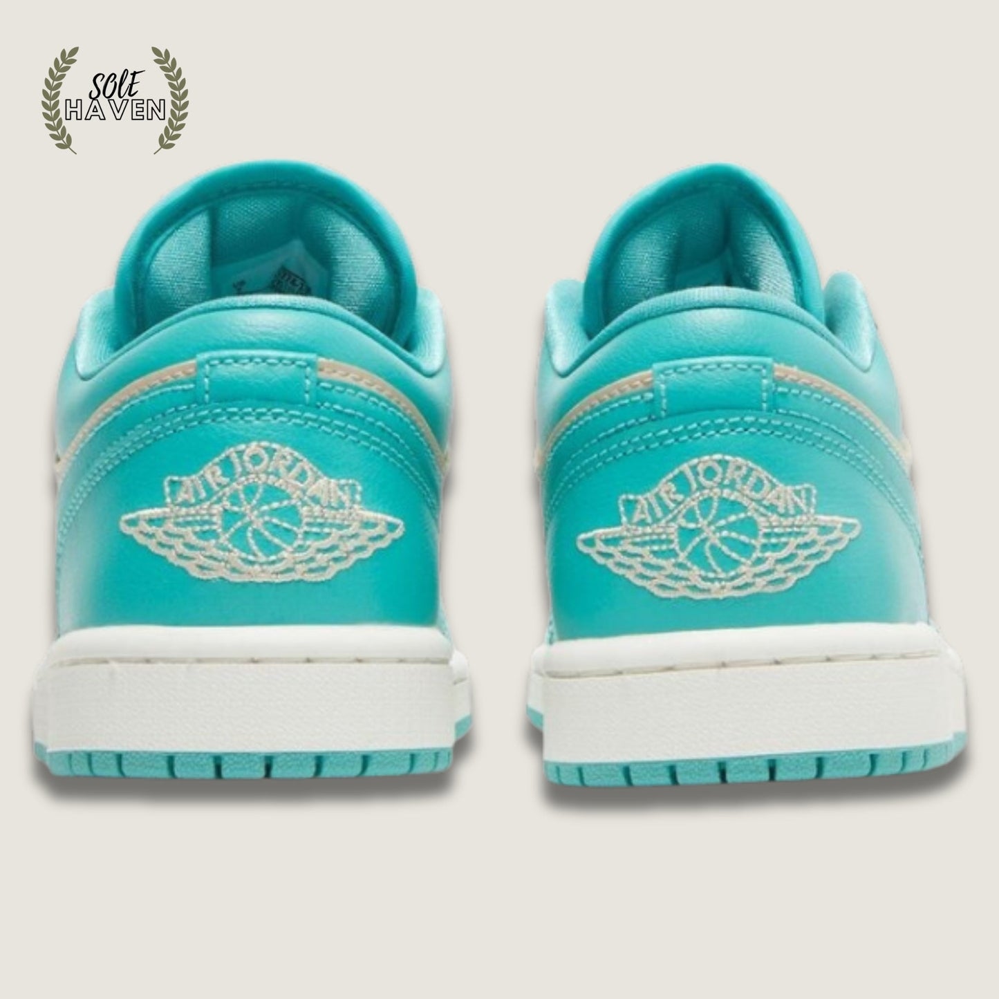 Air Jordan 1 Low 'Tropical Teal Sandy Beige' - Sole HavenShoesNike