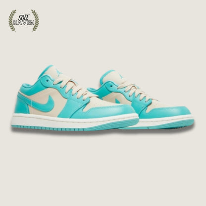 Air Jordan 1 Low 'Tropical Teal Sandy Beige' - Sole HavenShoesNike