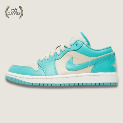 Air Jordan 1 Low 'Tropical Teal Sandy Beige' - Sole HavenShoesNike