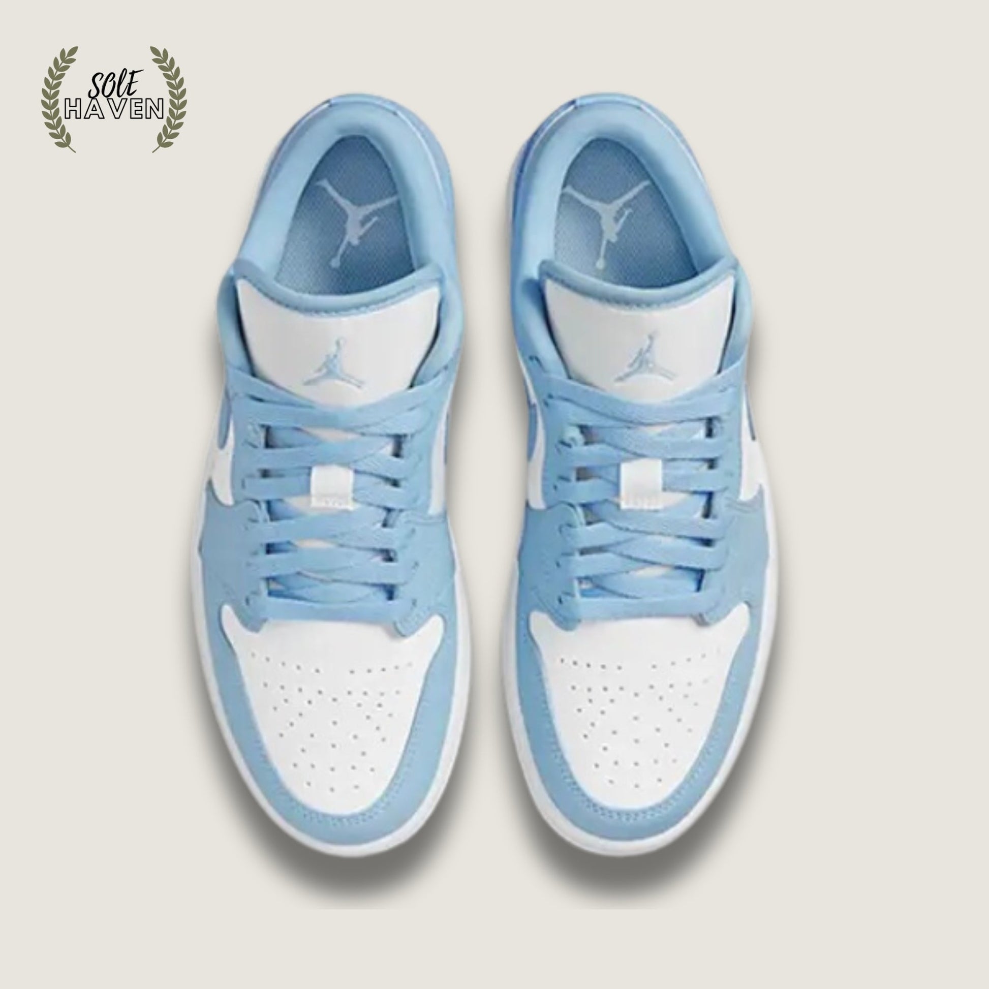 Air Jordan 1 Low White 'Aluminum' - Sole HavenShoesNike