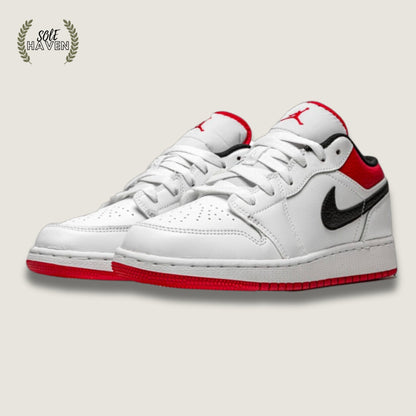 Air Jordan 1 Low 'White University Red' - Sole HavenShoesNike