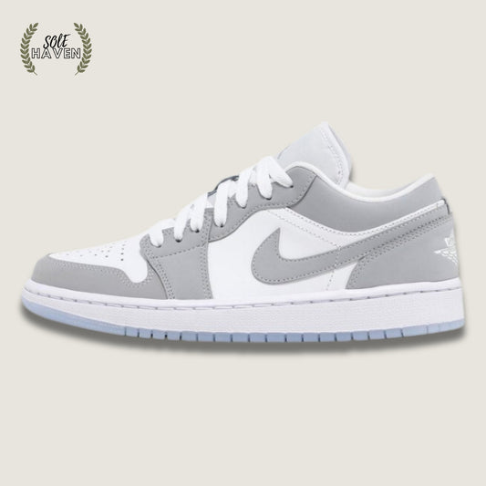 Air Jordan 1 Low 'White Wolf Grey' - Sole HavenShoesNike