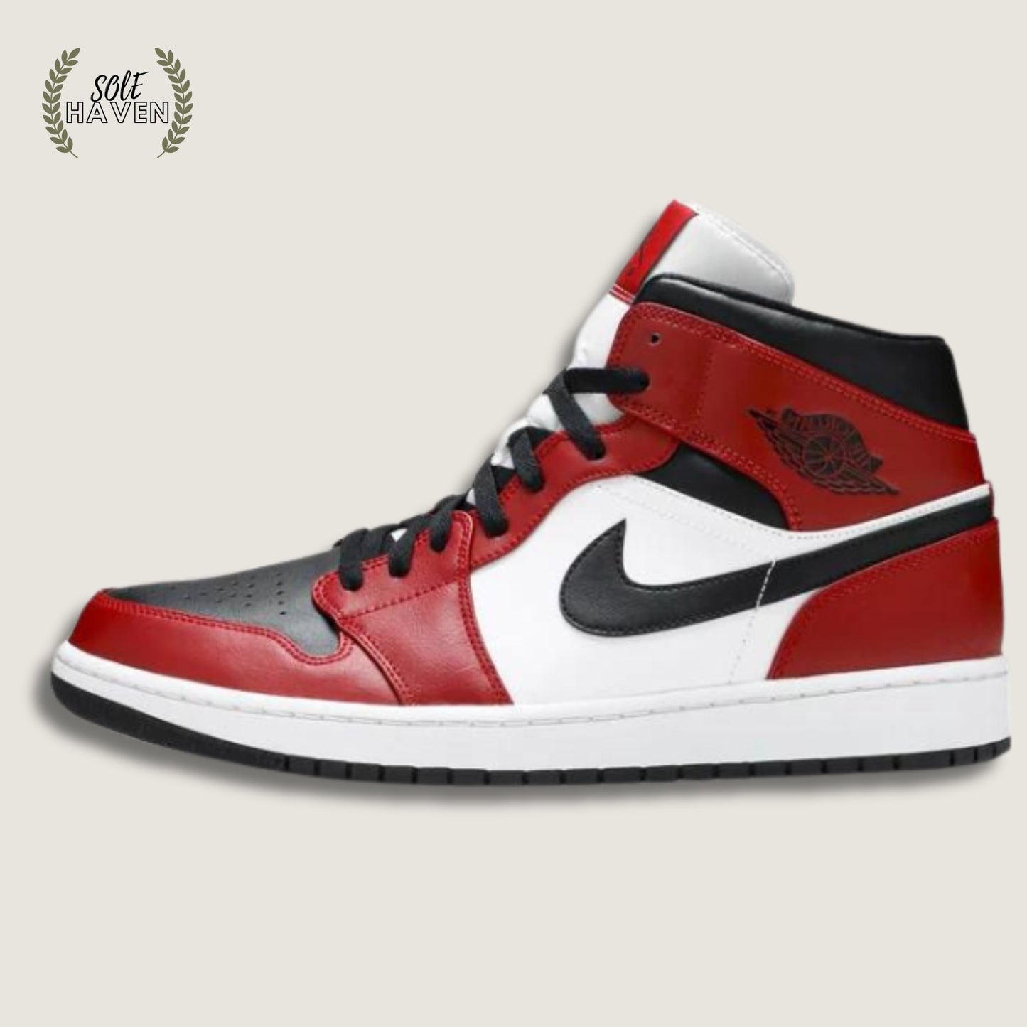 Air Jordan 1 Mid 'Chicago Black Toe' - Sole HavenNike