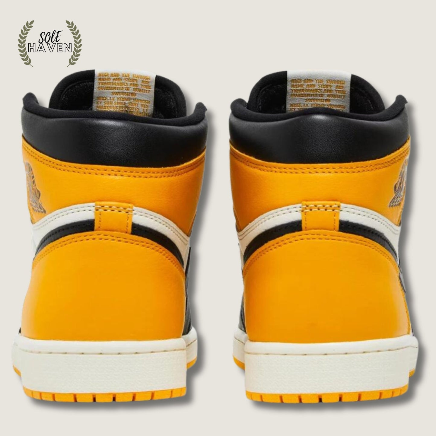 Air Jordan 1 Retro High "Yellow Toe" - Sole HavenShoesNike