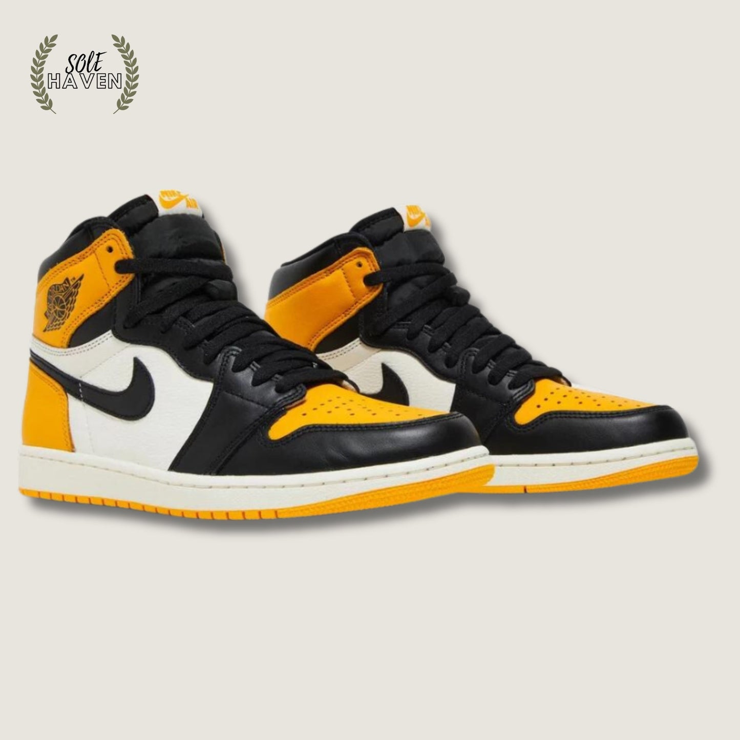 Air Jordan 1 Retro High "Yellow Toe" - Sole HavenShoesNike