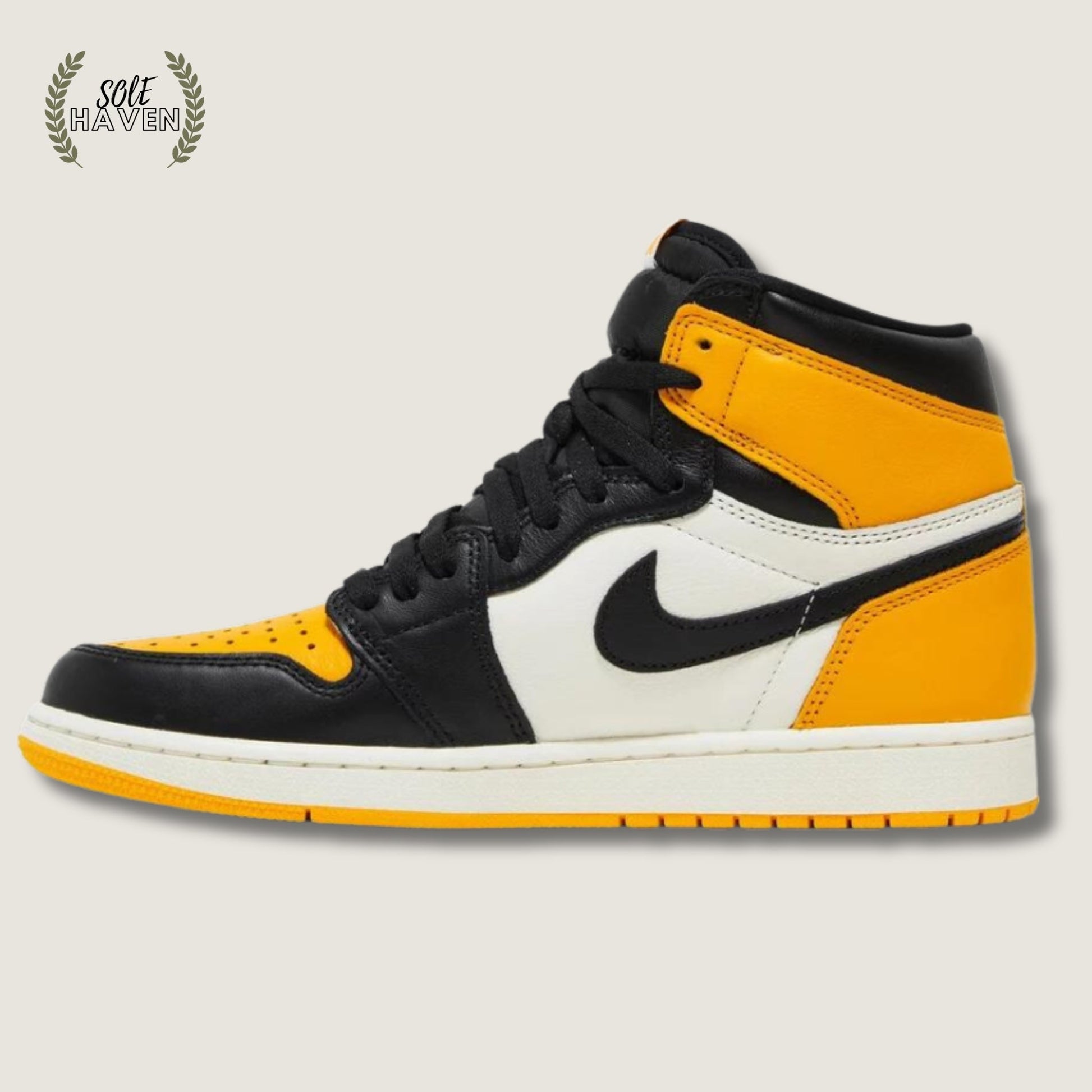 Air Jordan 1 Retro High "Yellow Toe" - Sole HavenShoesNike