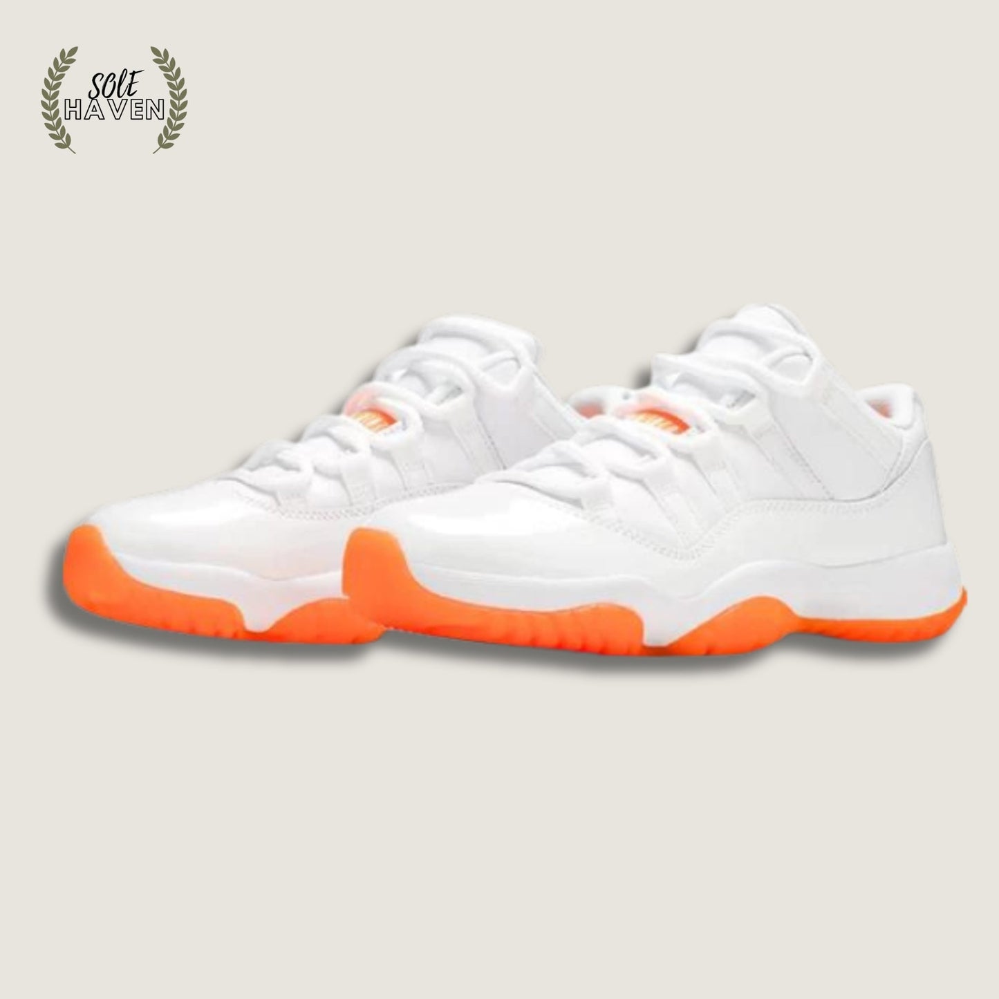 Air Jordan 11 Retro Low 'Bright Citrus' - Sole HavenShoesNike