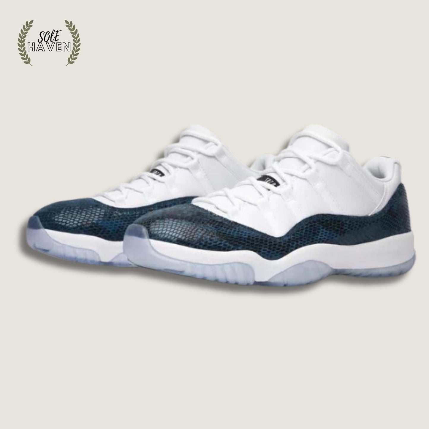 Air Jordan 11 Retro Low 'Navy Snakeskin' 2019 - Sole HavenShoesNike