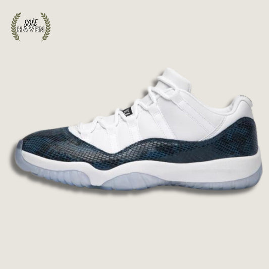 Air Jordan 11 Retro Low 'Navy Snakeskin' 2019 - Sole HavenShoesNike