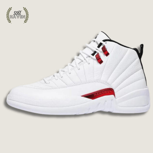 Air Jordan 12 Twist White University Red - Sole HavenShoesNike