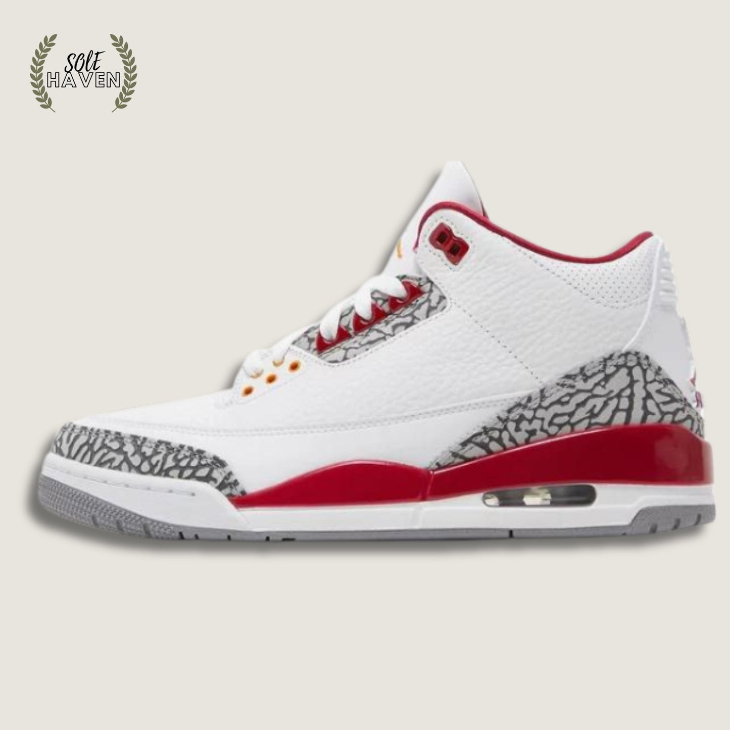 Air Jordan 3 Retro 'Cardinal Red' - Sole HavenShoesNike