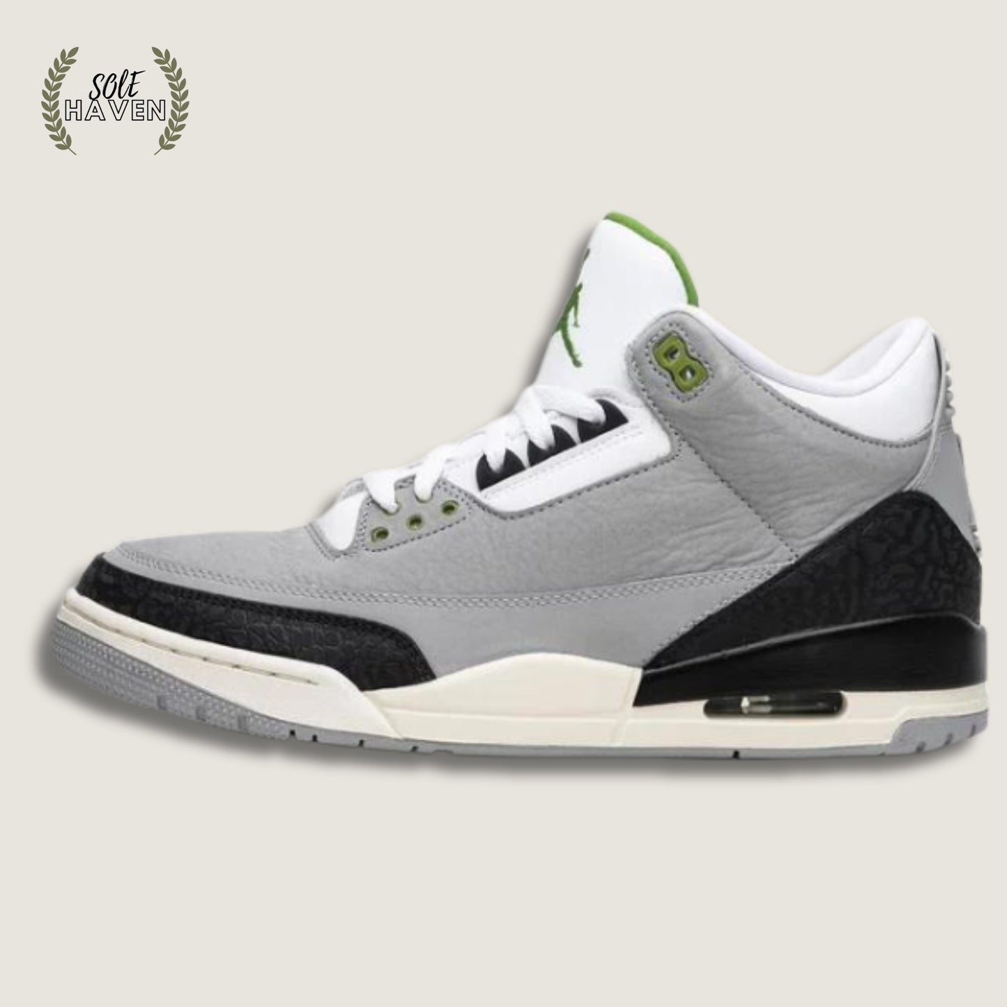 Air Jordan 3 Retro 'Chlorophyll' - Sole HavenShoesNike