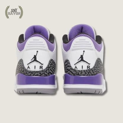 Air Jordan 3 Retro 'Dark Iris' - Sole HavenShoesNike