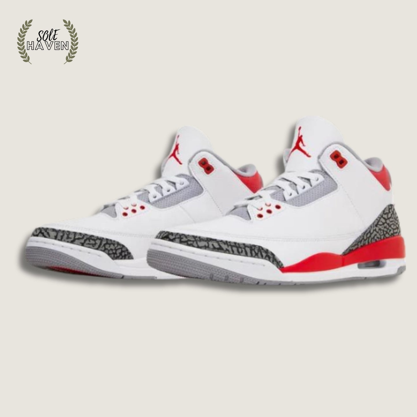 Air Jordan 3 Retro 'Fire Red' 2022 - Sole HavenShoesNike