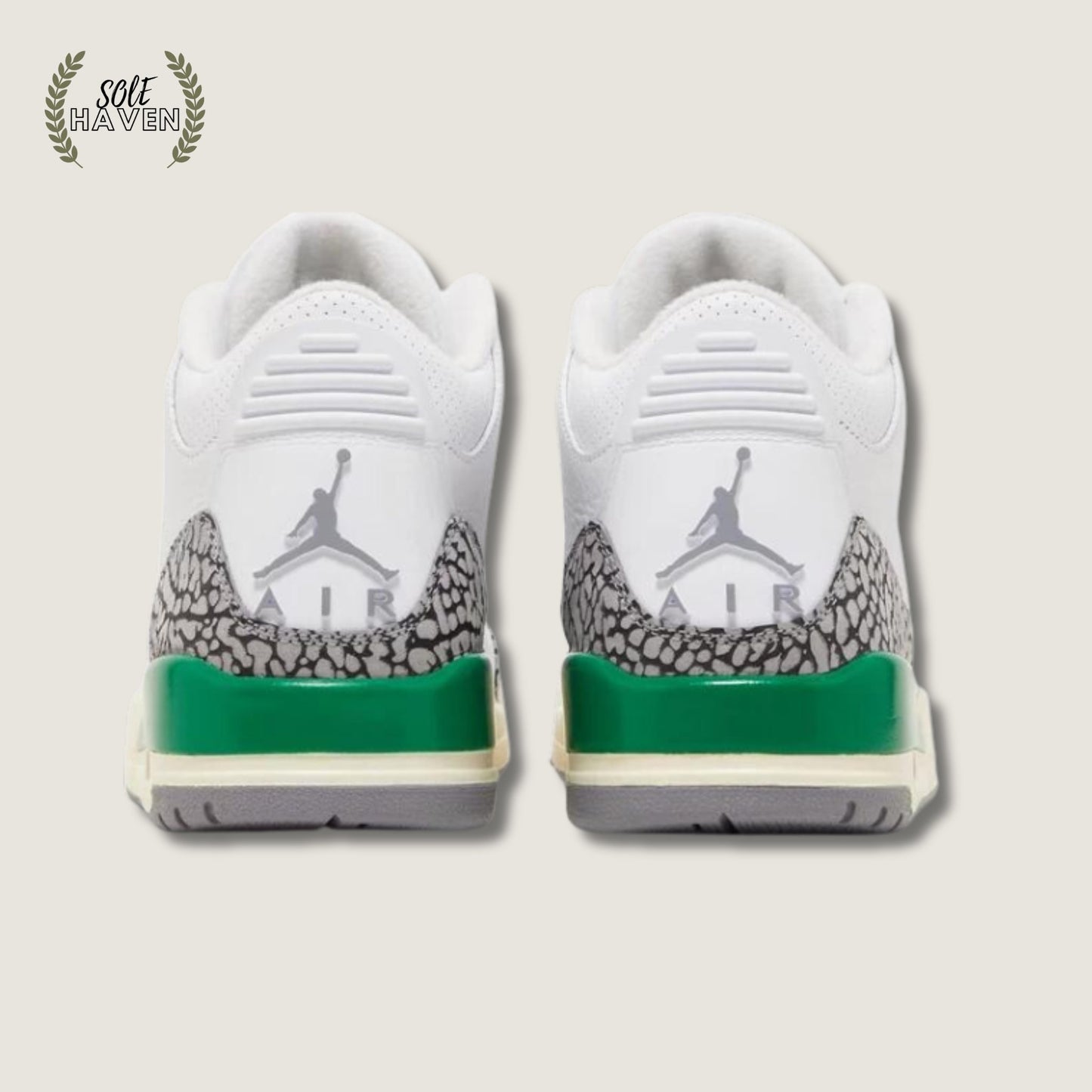 Air Jordan 3 Retro 'Lucky Green' - Sole HavenShoesNike