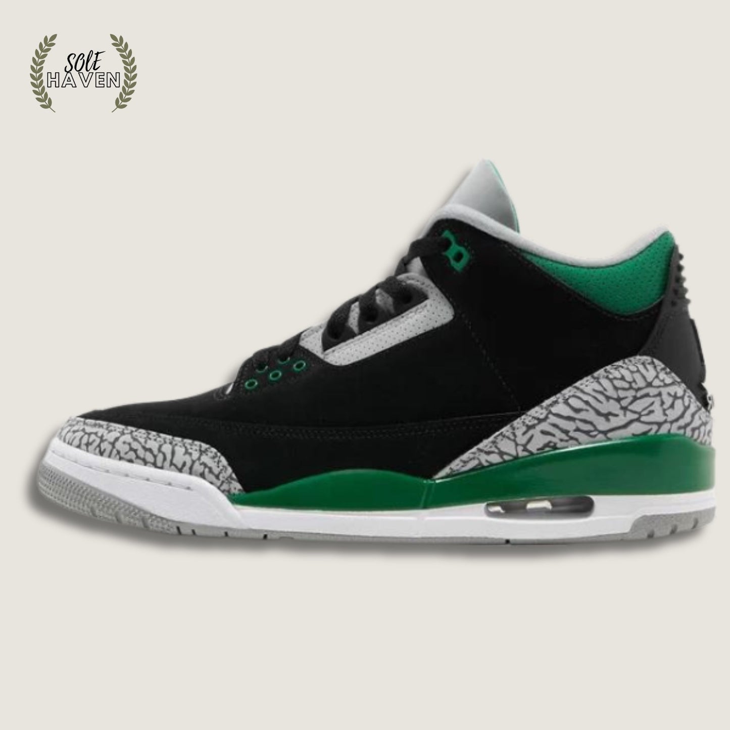 Air Jordan 3 Retro 'Pine Green' - Sole HavenShoesNike