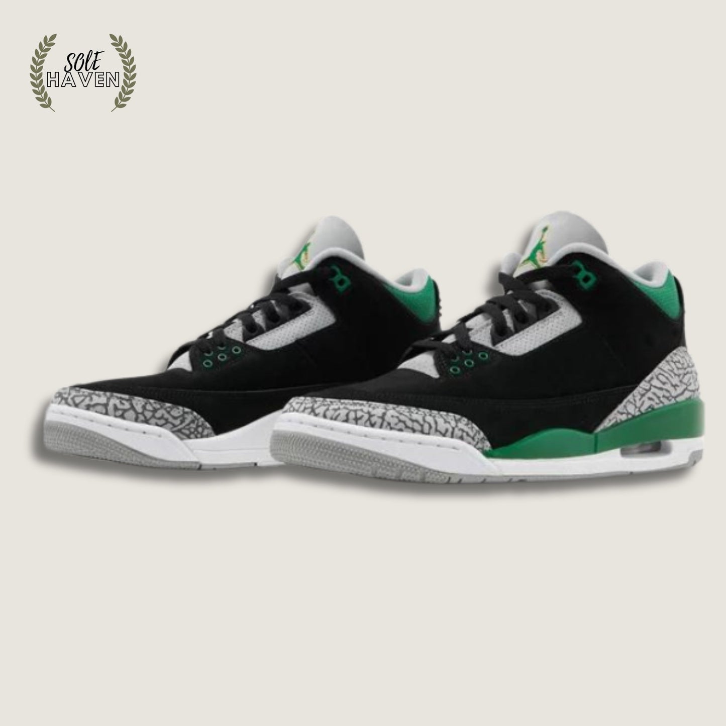 Air Jordan 3 Retro 'Pine Green' - Sole HavenShoesNike