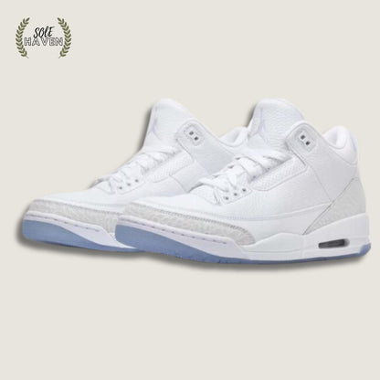 Air Jordan 3 Retro 'Triple White' - Sole HavenShoesNike