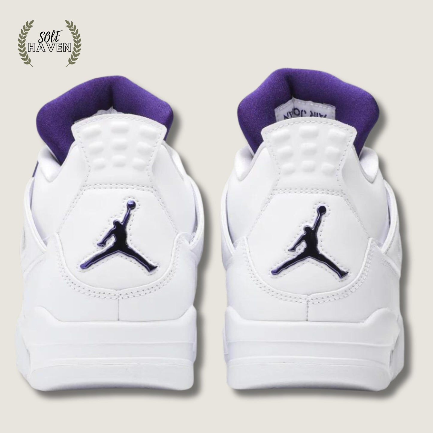 Air Jordan 4 Retro 'Purple Metallic' - Sole HavenShoesNike