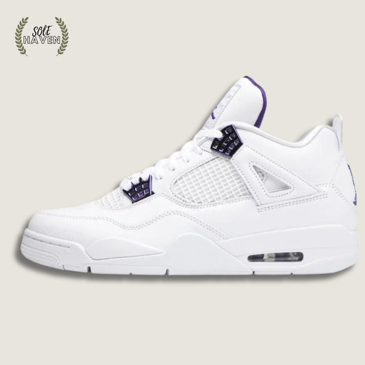 Air Jordan 4 Retro 'Purple Metallic' - Sole HavenShoesNike