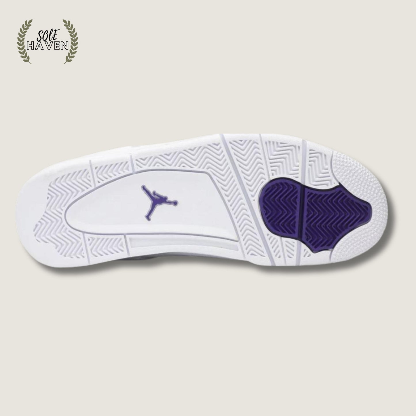Air Jordan 4 Retro 'Purple Metallic' - Sole HavenShoesNike